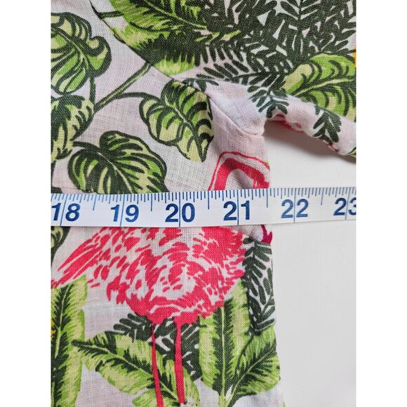 Charter Club Luxury 100% Linen Palm Beach Shirt, Size LP - Picture 10 of 12